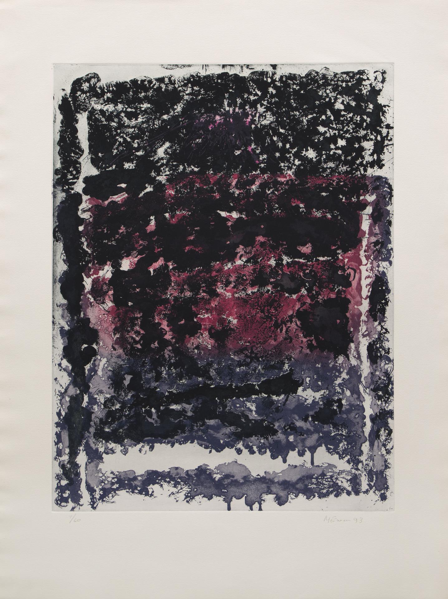 Jean Albert McEwen (1923-1999) - Jardin de pierres vaste II, 1993