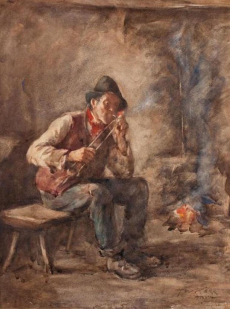 Henry Wright Kerr (1857-1936) - Lighting Up