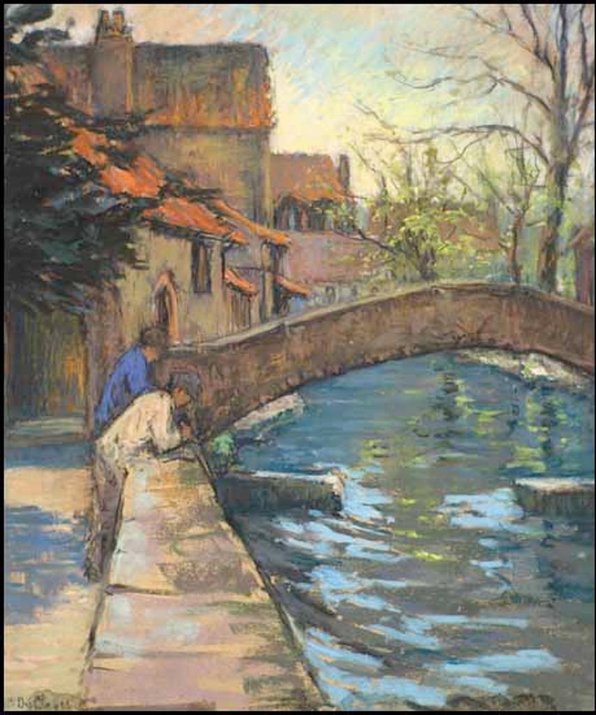Berthe Des Clayes (1877-1968) - Canal, Bruges No. 3