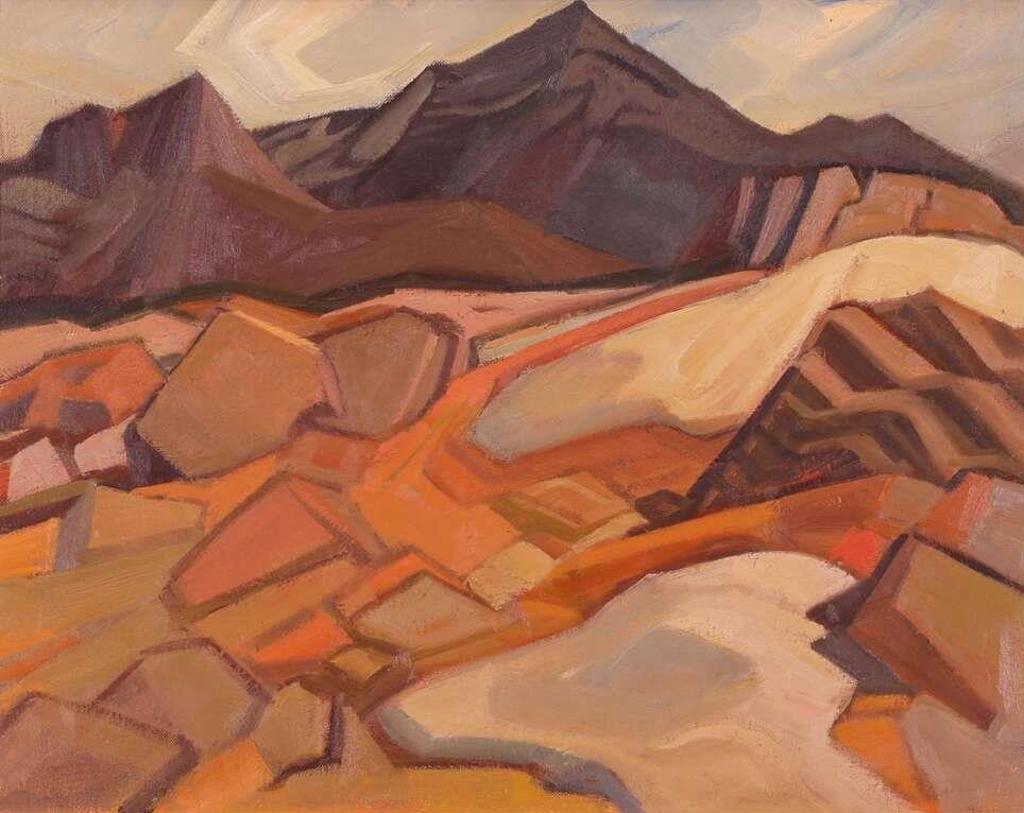 Henry George Glyde (1906-1998) - Sunshine Nr. Banff; 1971