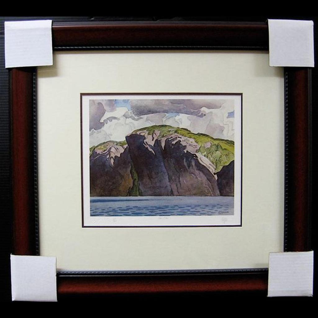 Alfred Joseph (A.J.) Casson (1898-1992) - Bon Lake; Hills At Baptiste