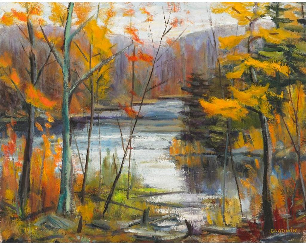 Betty Roodish Goodwin (1923-2008) - Autumn Landscape