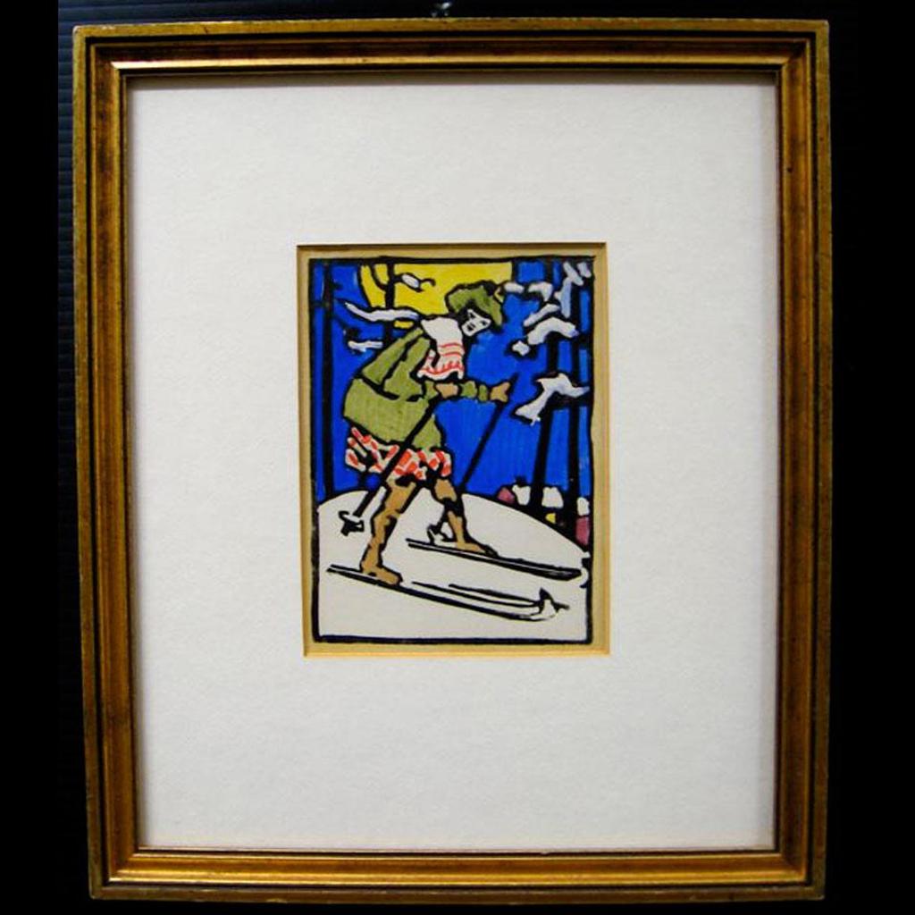 Edith Grace (Lawson) Coombs (1890-1986) - Cross Country Skier