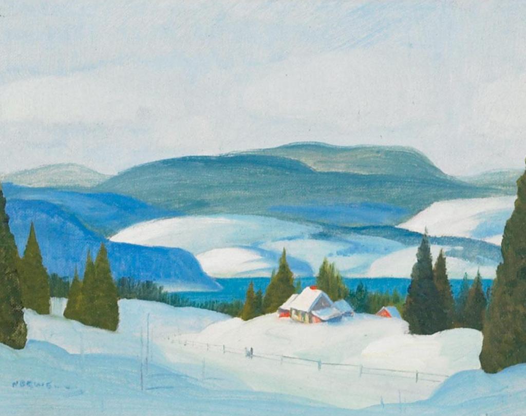 Graham Norble Norwell (1901-1967) - Winter Landscape