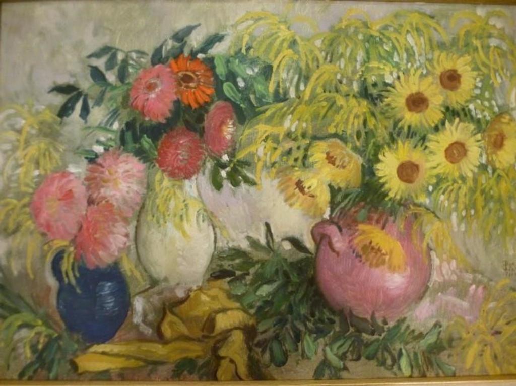 Biai-Foglein Istvan (1905-1974) - Still Life with flowers