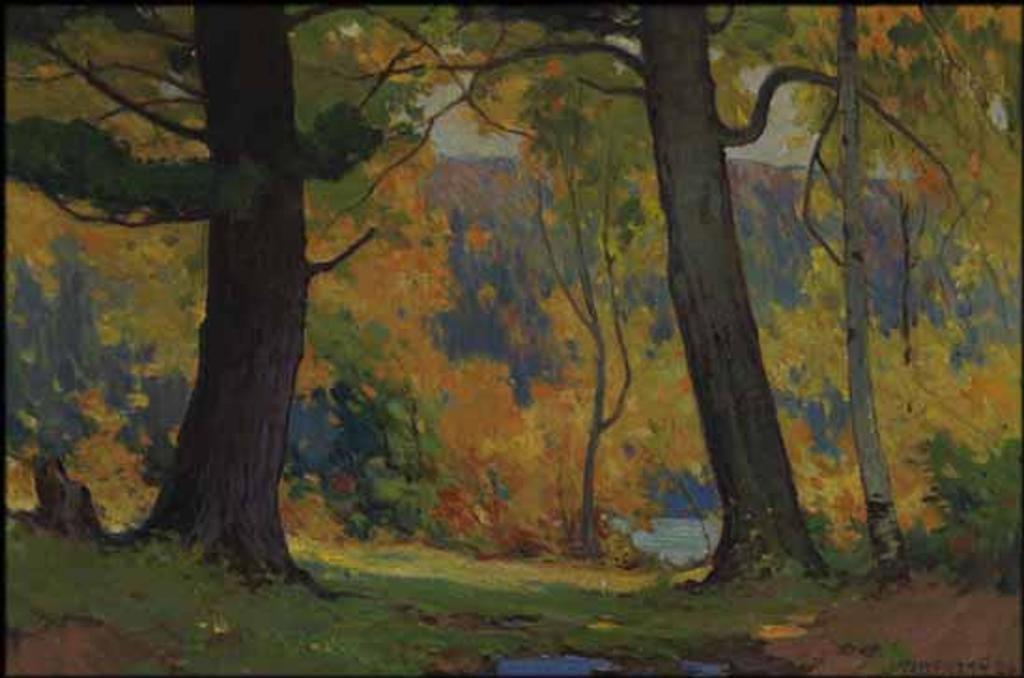 John William (J.W.) Beatty (1869-1941) - Sunlit Grove