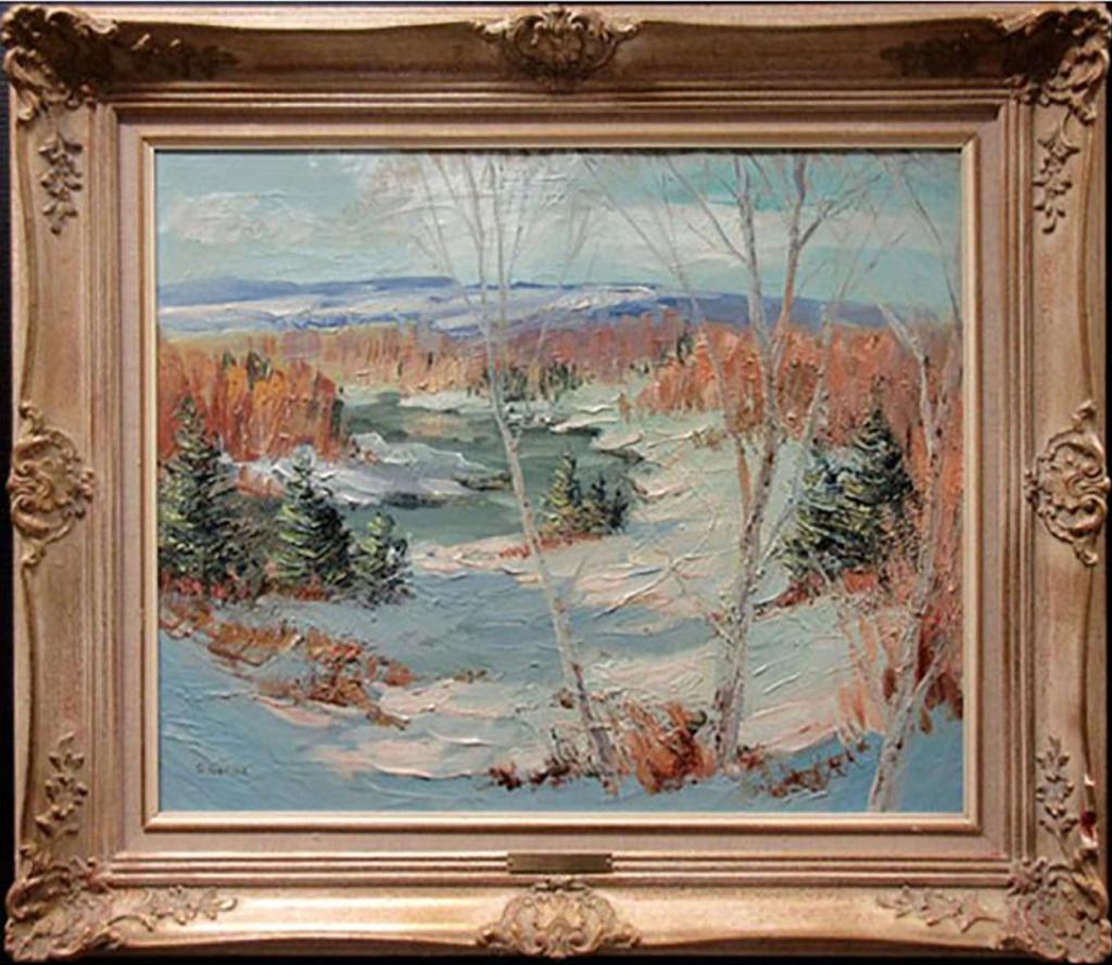 Sydney Martin Berne (1921-2013) - Vermillion River, P.Q.