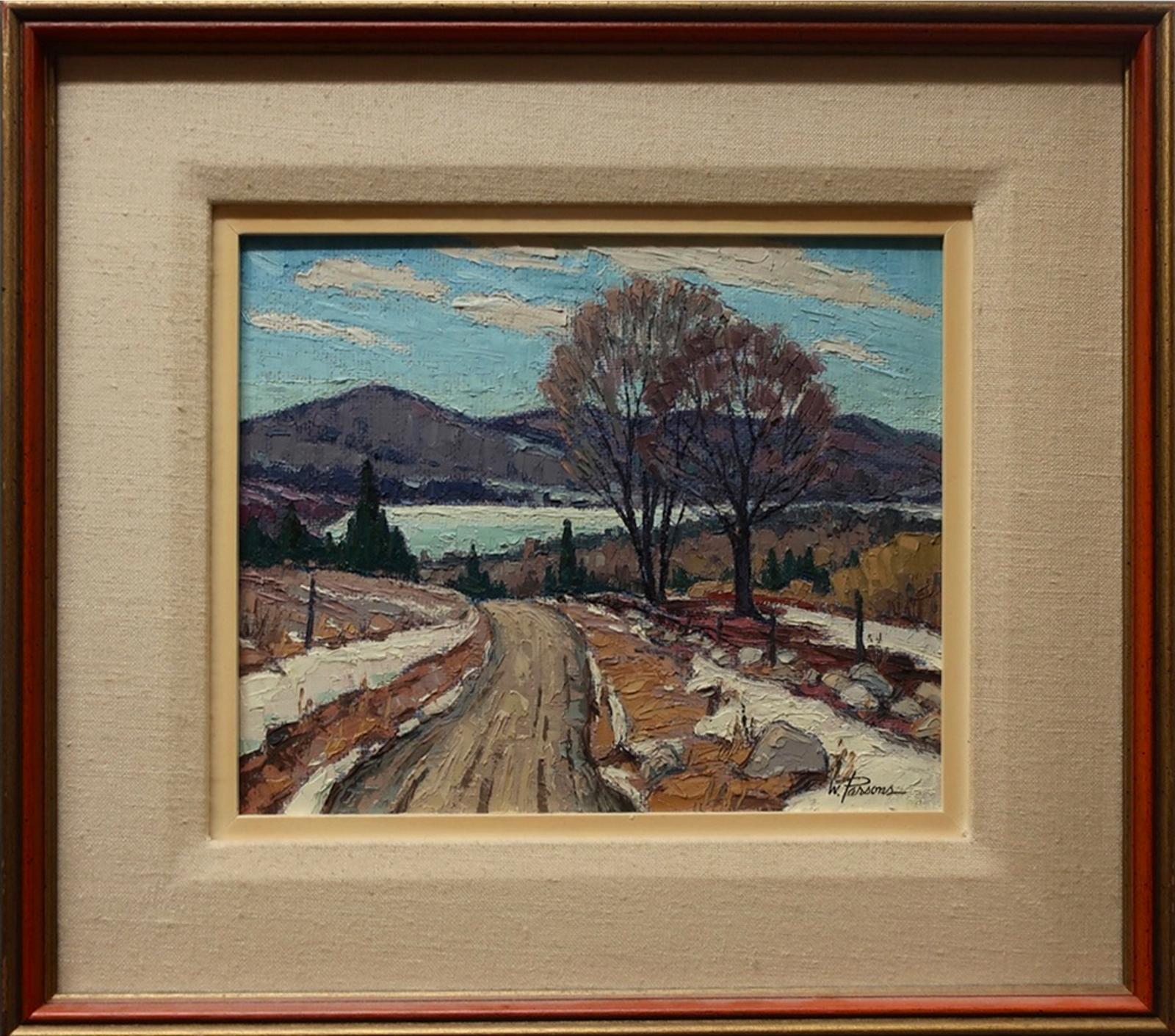 William (Bill) Parsons (1909-1982) - Road To Penn Lake (Near Huntsville)