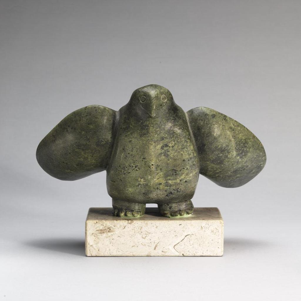 Qaunaq Mikkigak (1932-2014) - Bird With Outstretched Wings