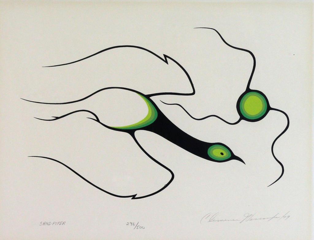 Clemence Wescoupe (1951-2018) - Sandpiper