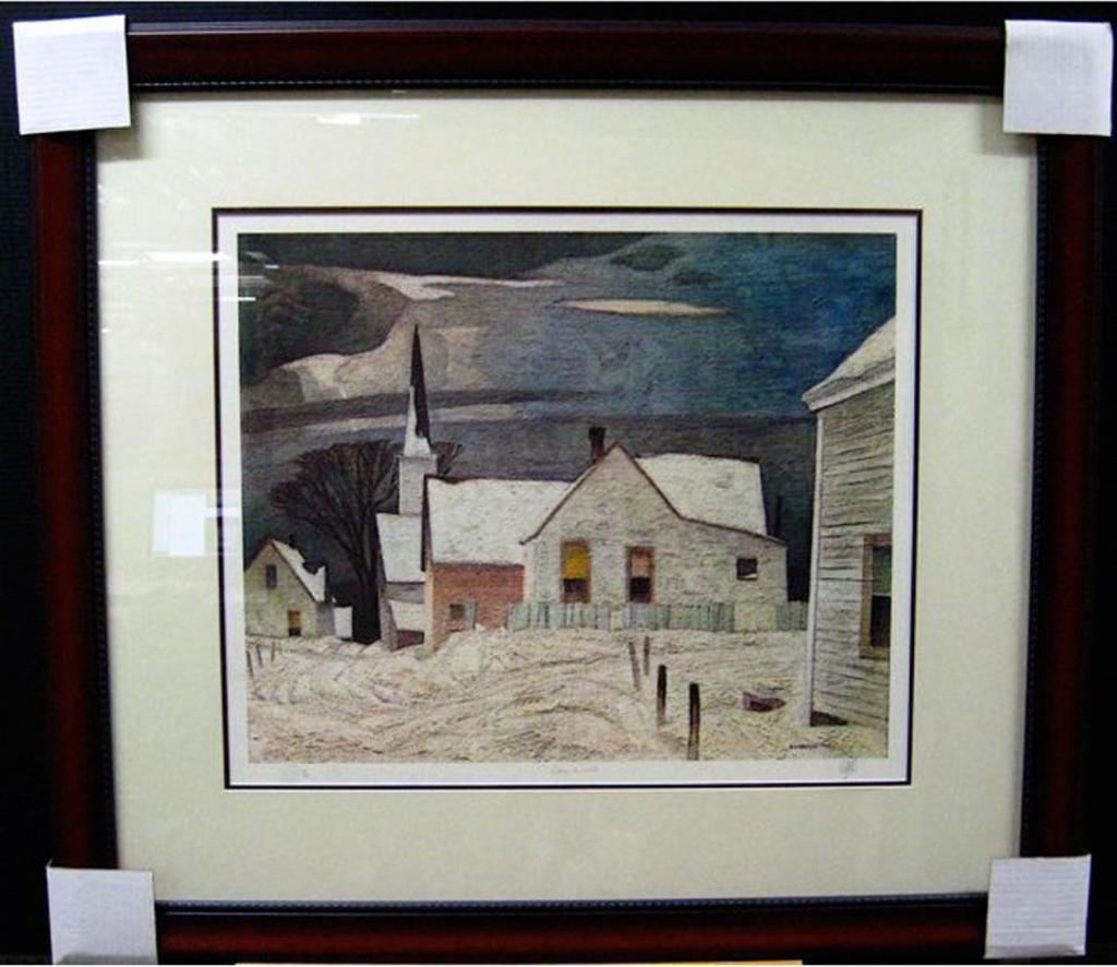 Alfred Joseph (A.J.) Casson (1898-1992) - Village In Winter