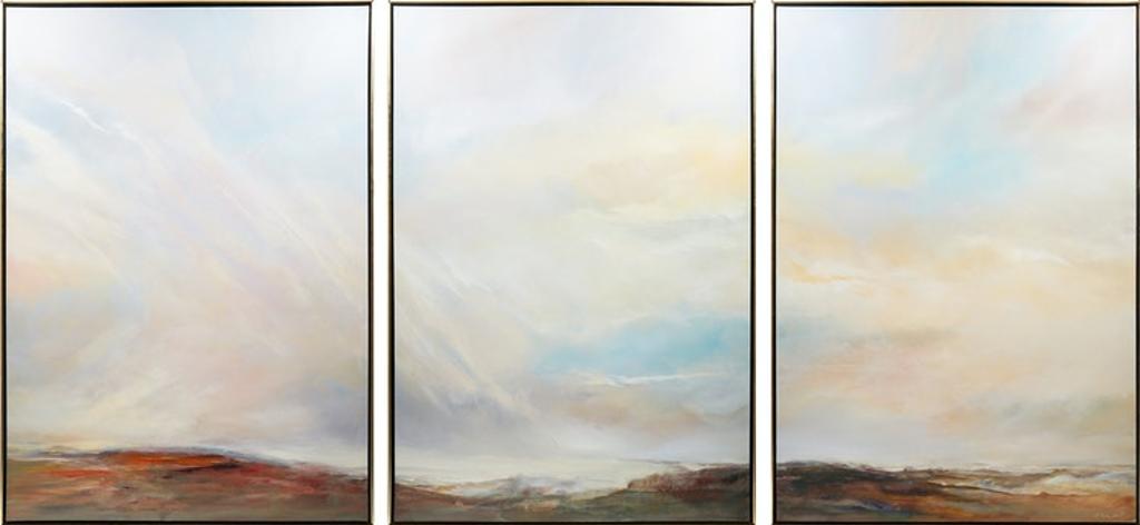 Ernistine Tahedl (1940) - Vast Sky Triptych