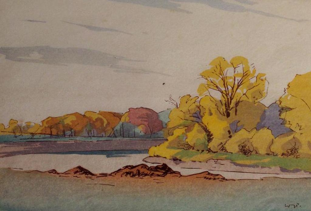 Walter Joseph (W.J.) Phillips (1884-1963) - Fall, Assiniboine River; 1931