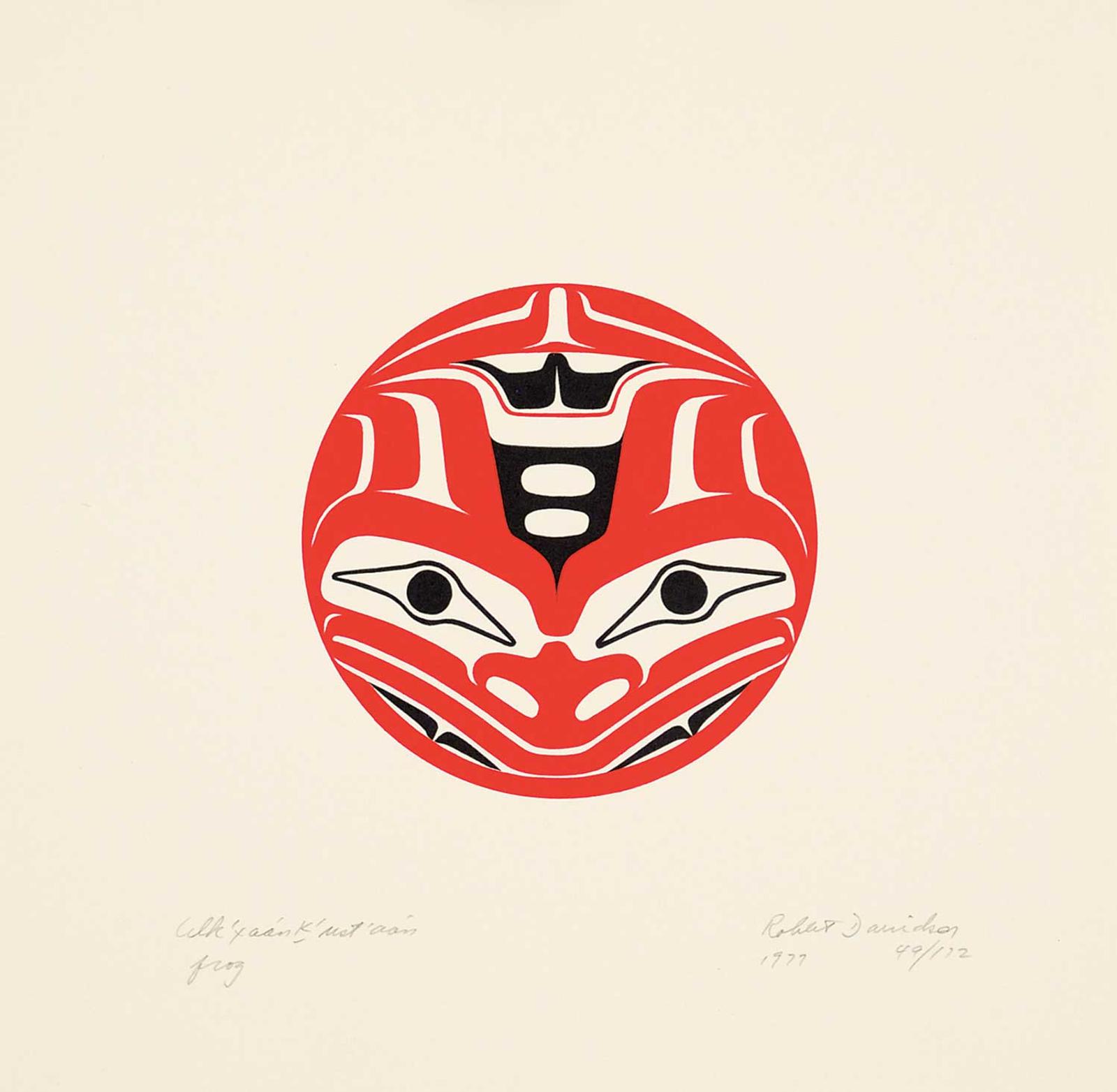 Robert Charles Davidson (1923) - Four Circles / Frog  #49/172
