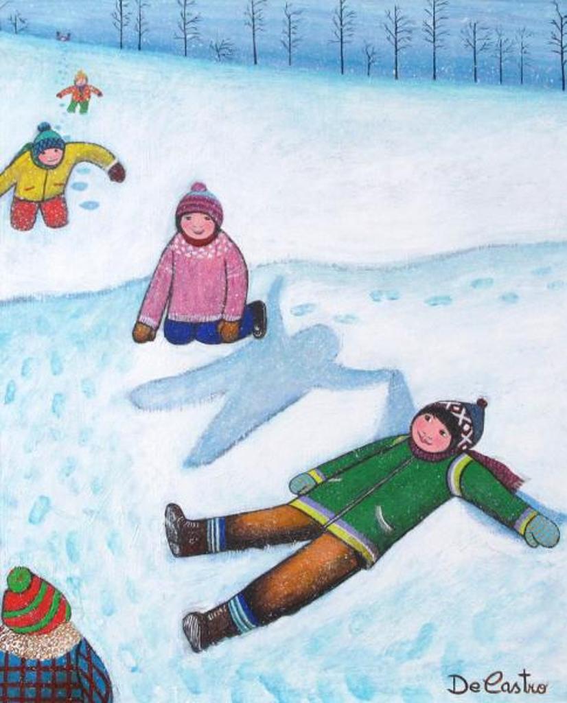 Alberto de Castro (1952-1995) - This Snow Is Good To Make Angels; 1982
