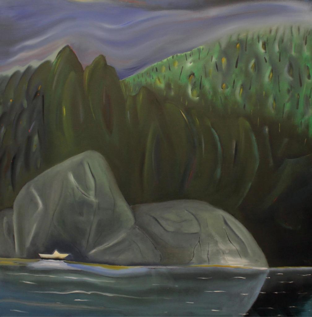 Barbara Milne (1956) - TREE LINE #2; 1987