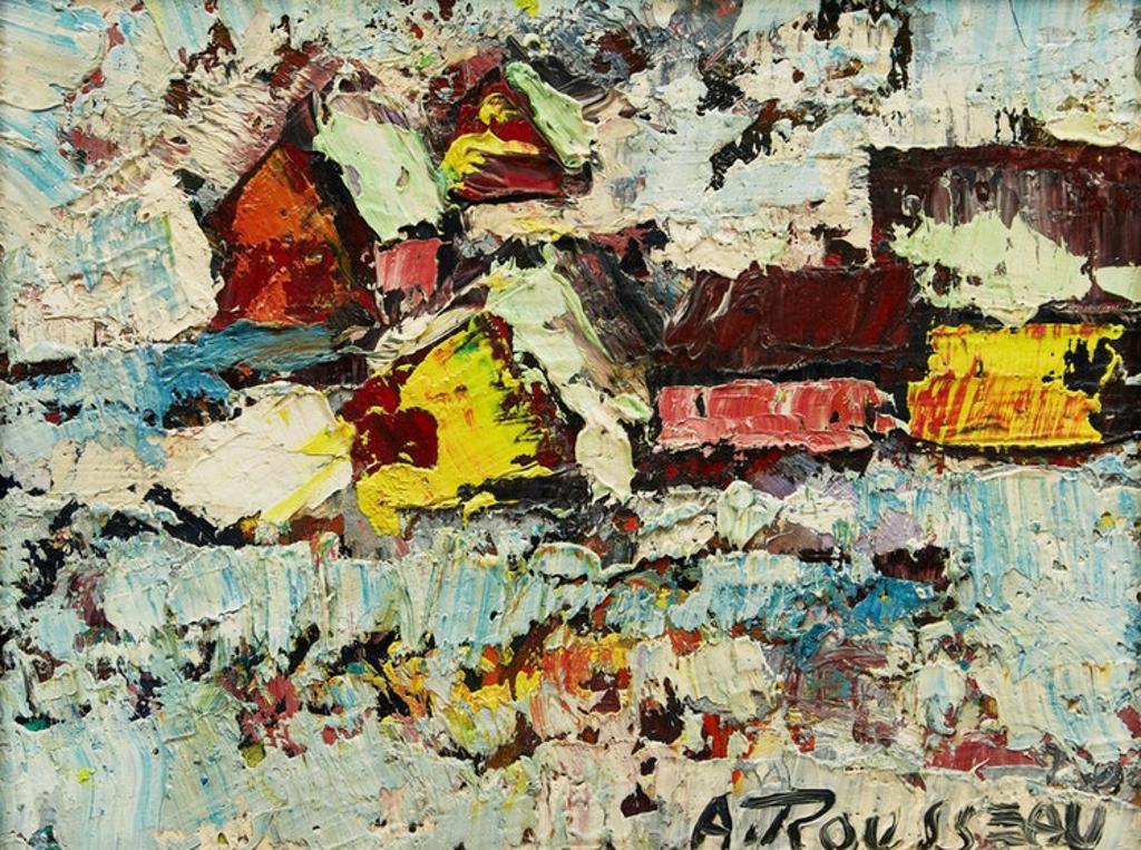 Albert Rousseau (1908-1982) - Winter Village