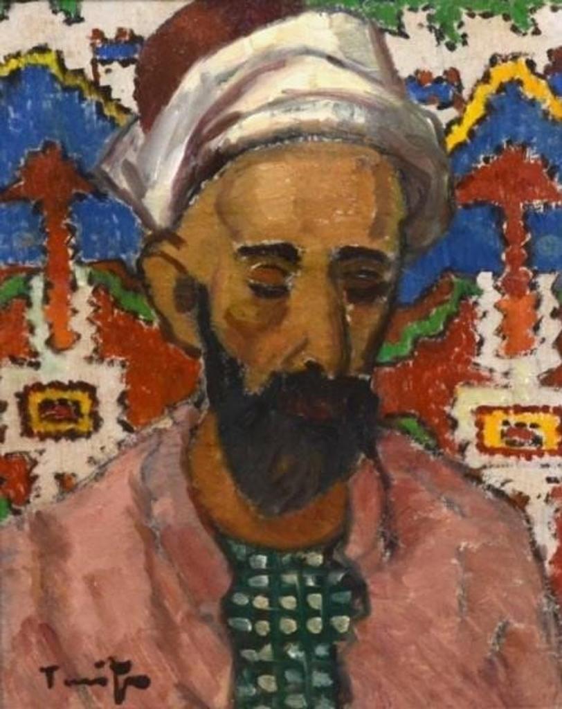 Nicolae Tonitza (1886-1940) - Portrait of a Turkic Man