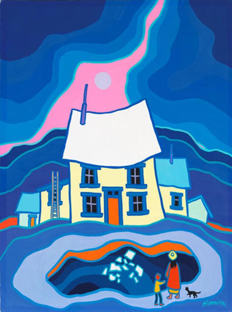 Ted Harrison (1926-2015) - Walk with Mom