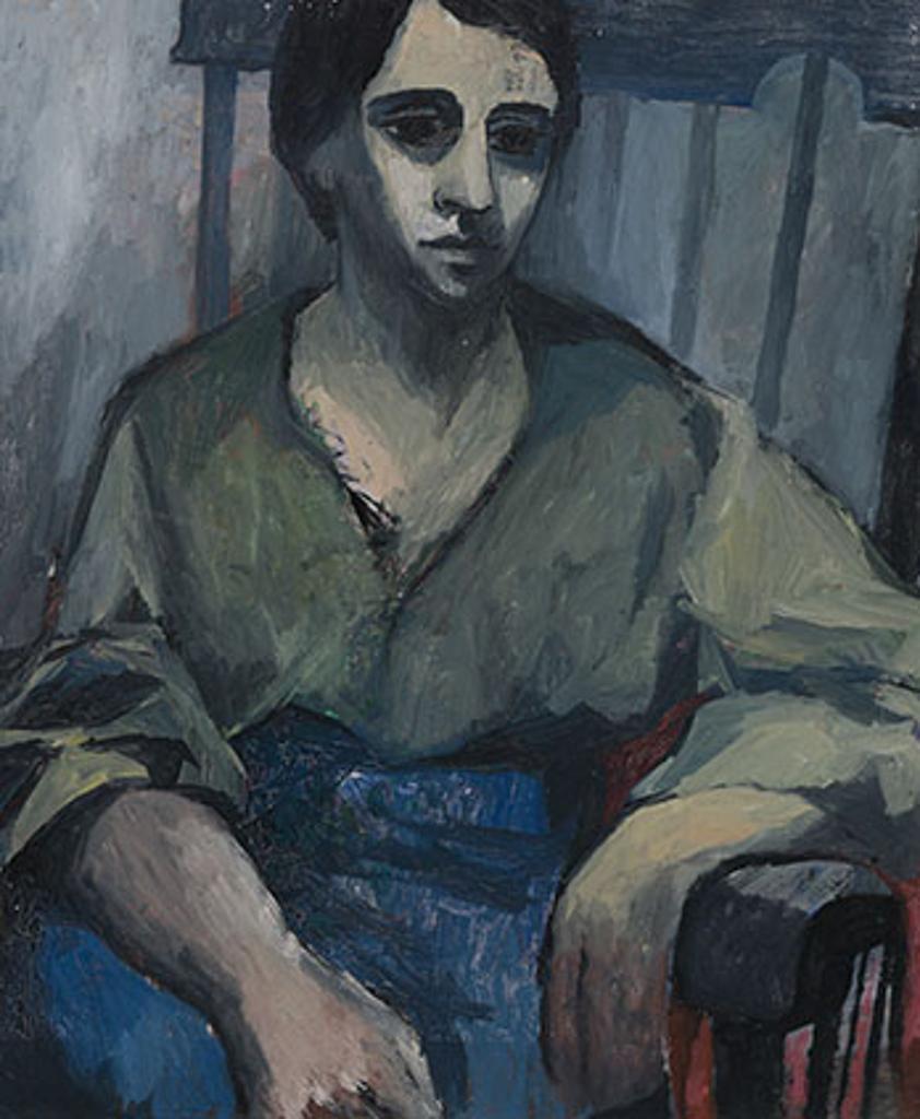 Betty Roodish Goodwin (1923-2008) - Seated Woman