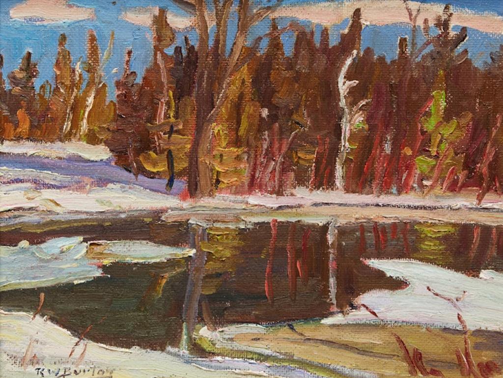 Ralph Wallace Burton (1905-1983) - Spring Creek in Lanark County, Ont.