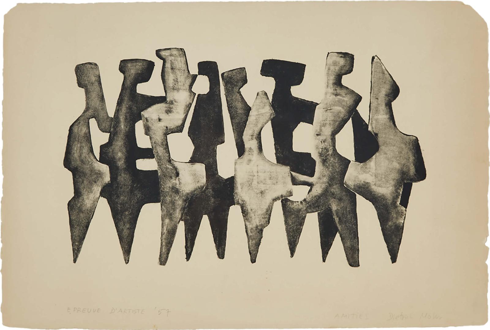 Dietrich Mohr (1924-2016) - Amities, 1957