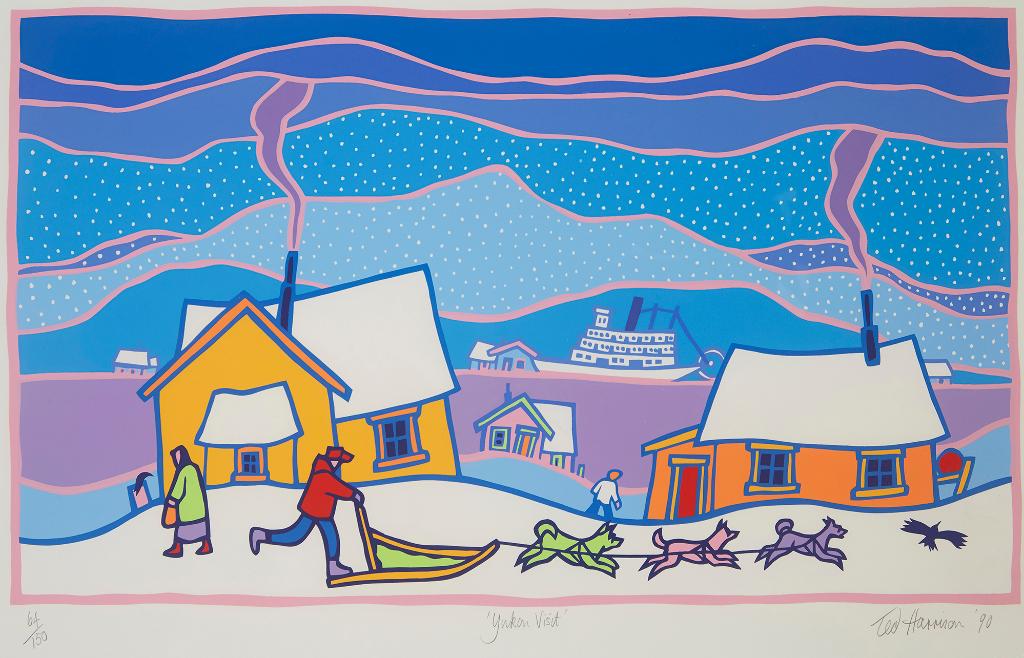 Ted Harrison (1926-2015) - Yukon Visit