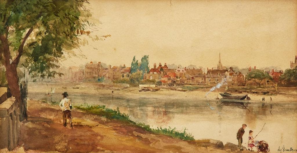 Henry John Sandham (1842-1910) - Untitled (Afternoon Stroll)