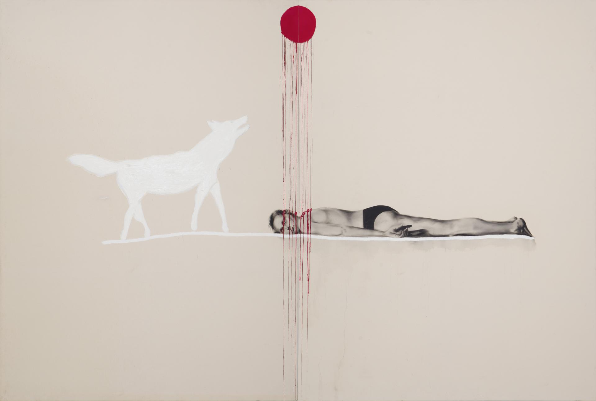 Marc Séguin (1970) - A Stroll in the Park (Diptych)
