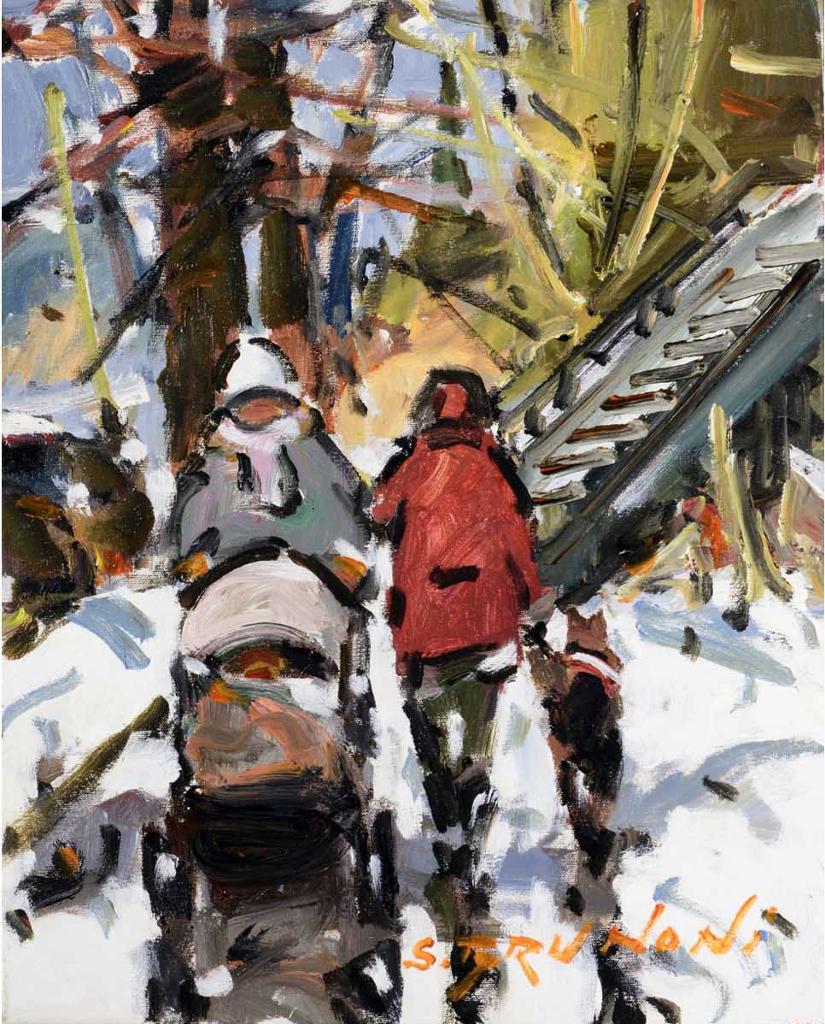 Serge Brunoni (1938-2020) - Les uns se croisent