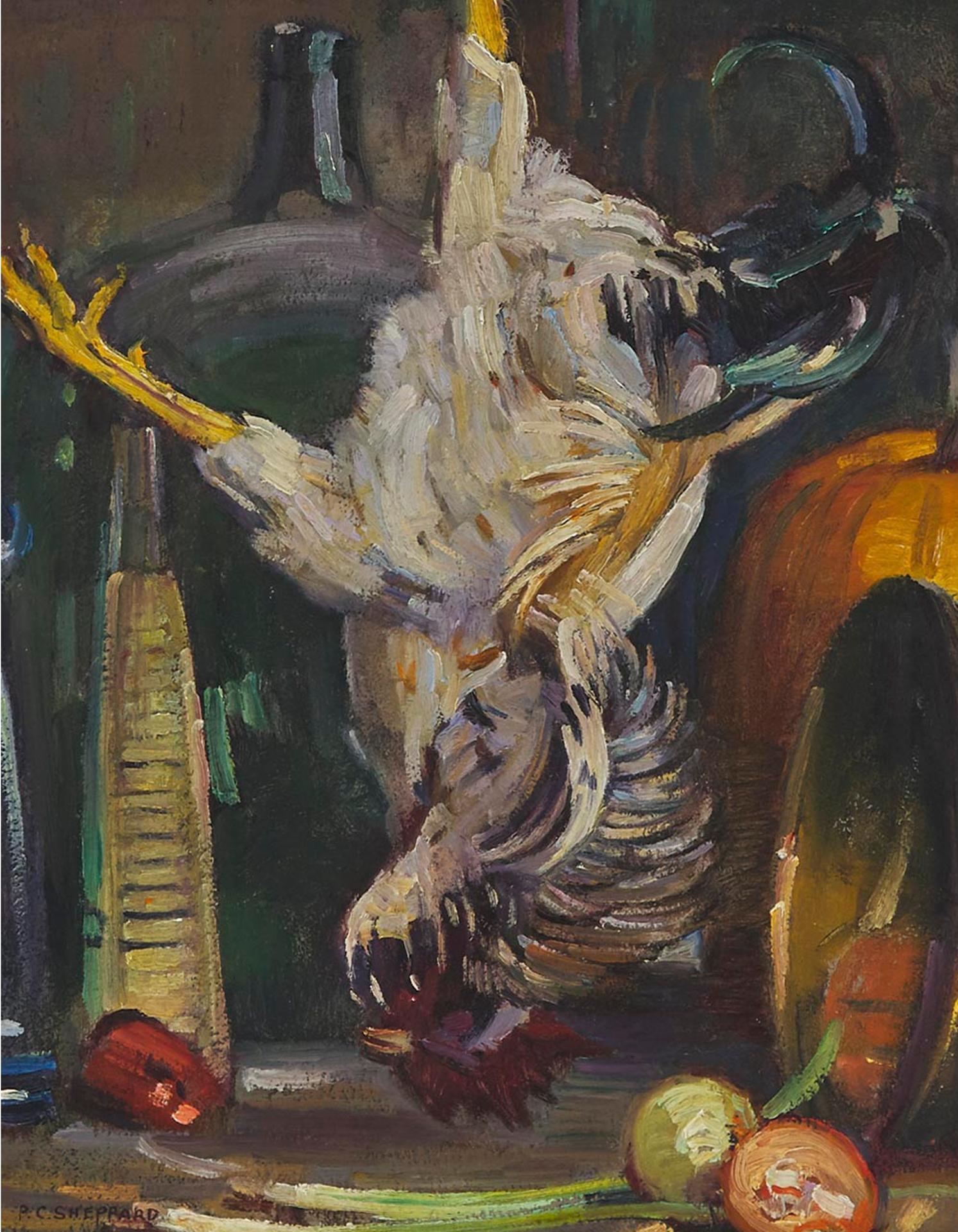Peter Clapham (P.C.) Sheppard (1882-1965) - Still Life With Rooster