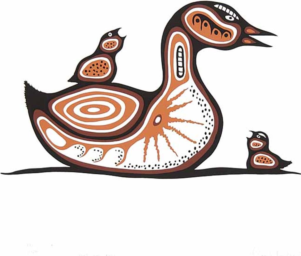 Lloyd Kakepetum (1958) - Duck and Babies  #87/120