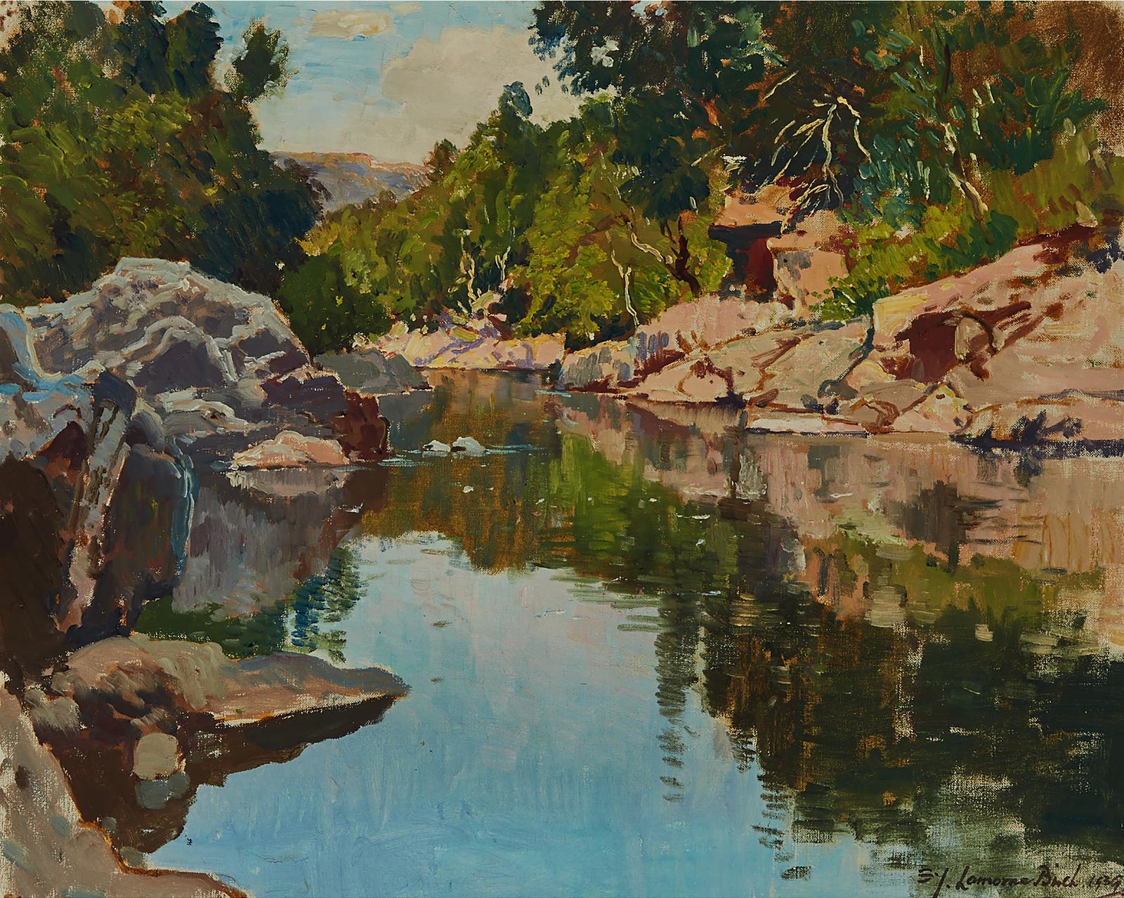 Samuel John Lamorna Birch (1869-1955) - Clear Deep Pools Of Spean Inverness-Shire, 1939