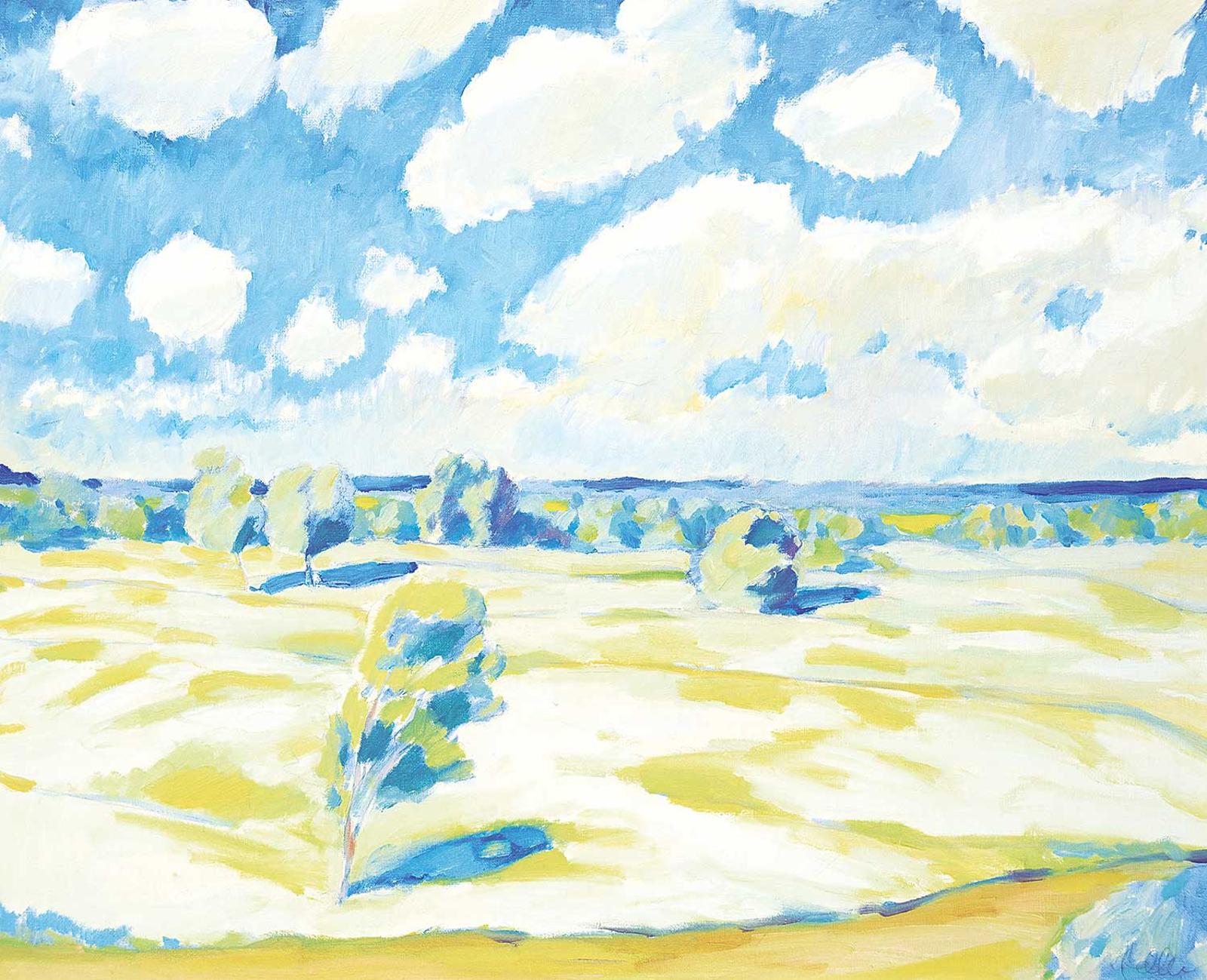 B. Kelly - Untitled - Cloudy Sky and Plains