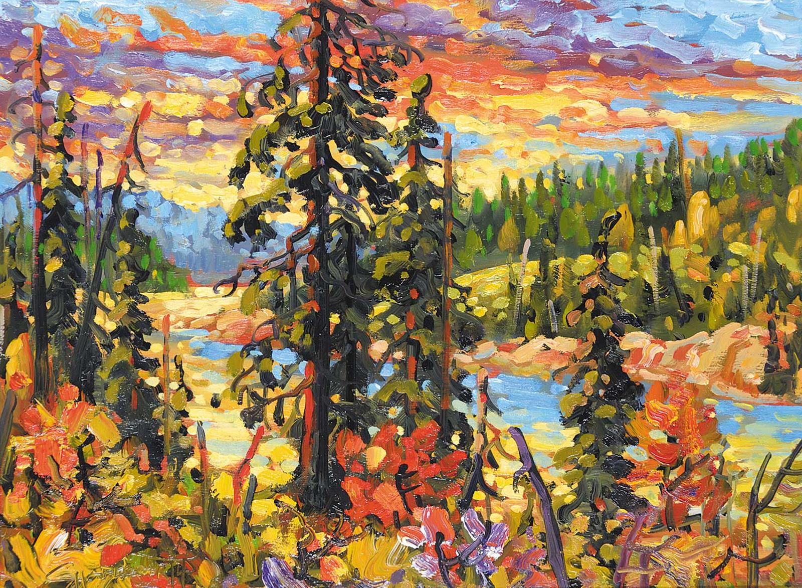 Rod Charlesworth (1955) - Peace Country Sunset