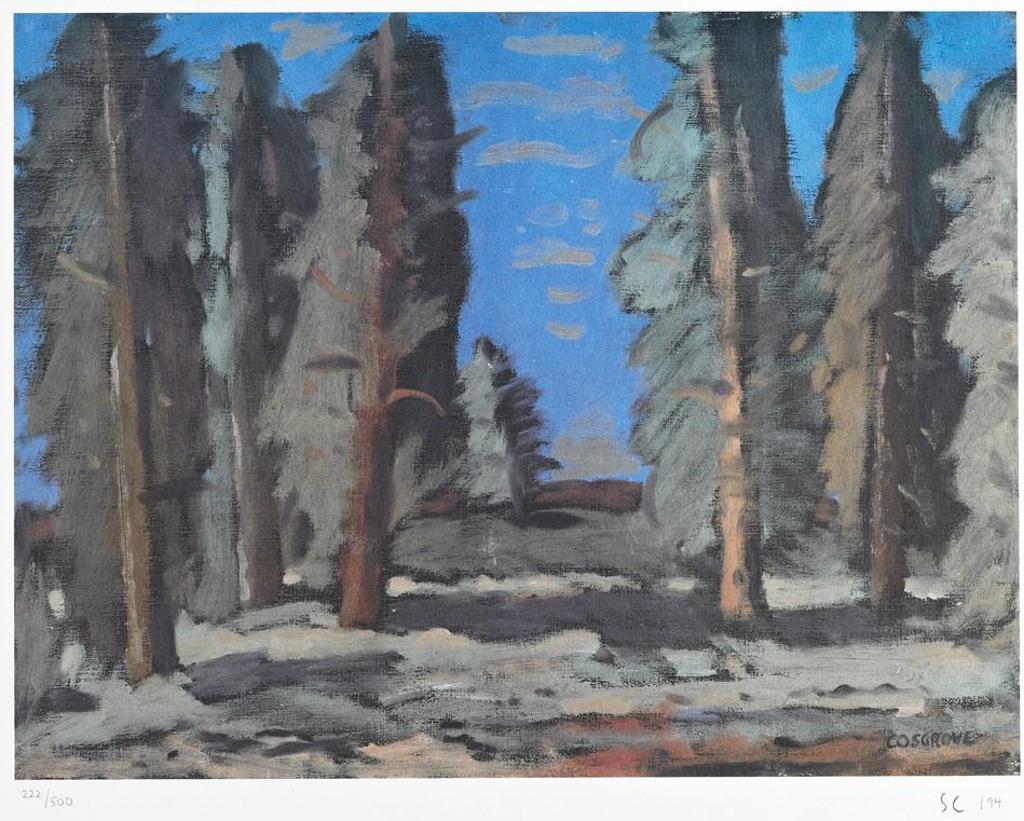 Stanley Morel Cosgrove (1911-2002) - Group Of Trees