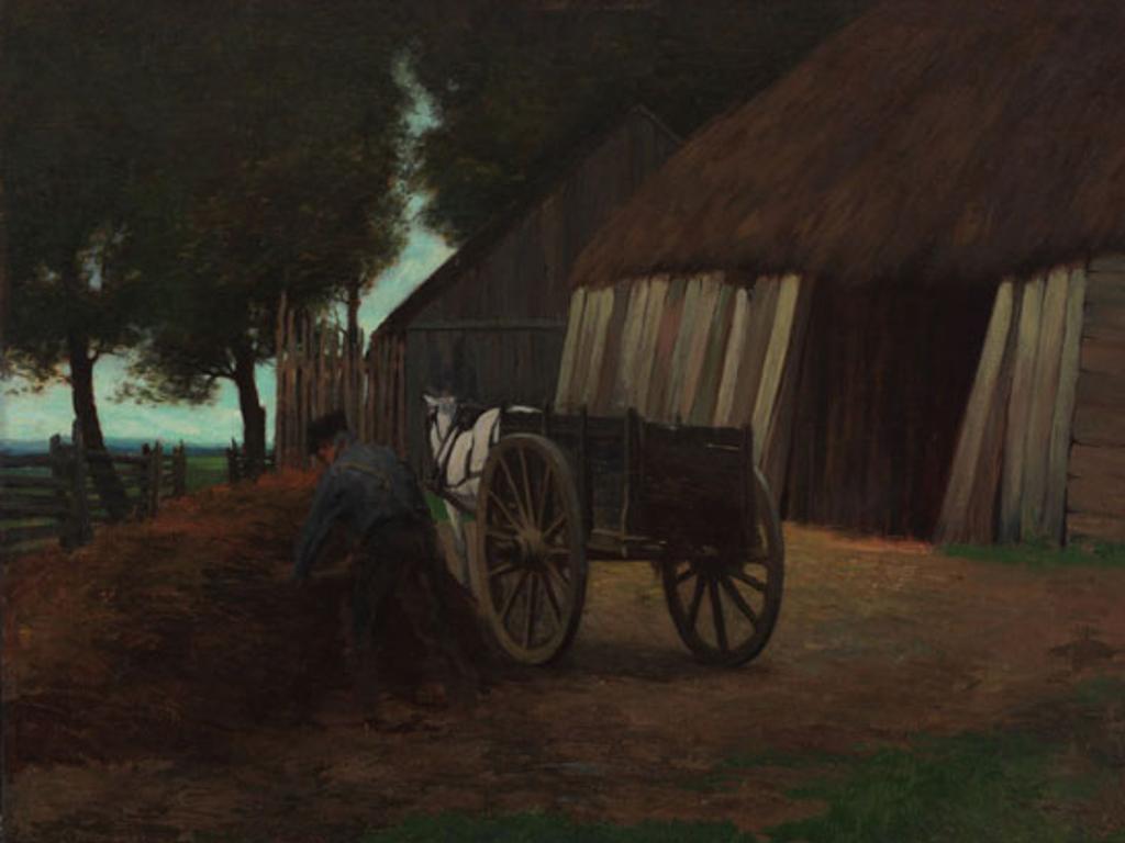 Clarence Alphonse Gagnon (1881-1942) - Early Morning, Île d'Orléans