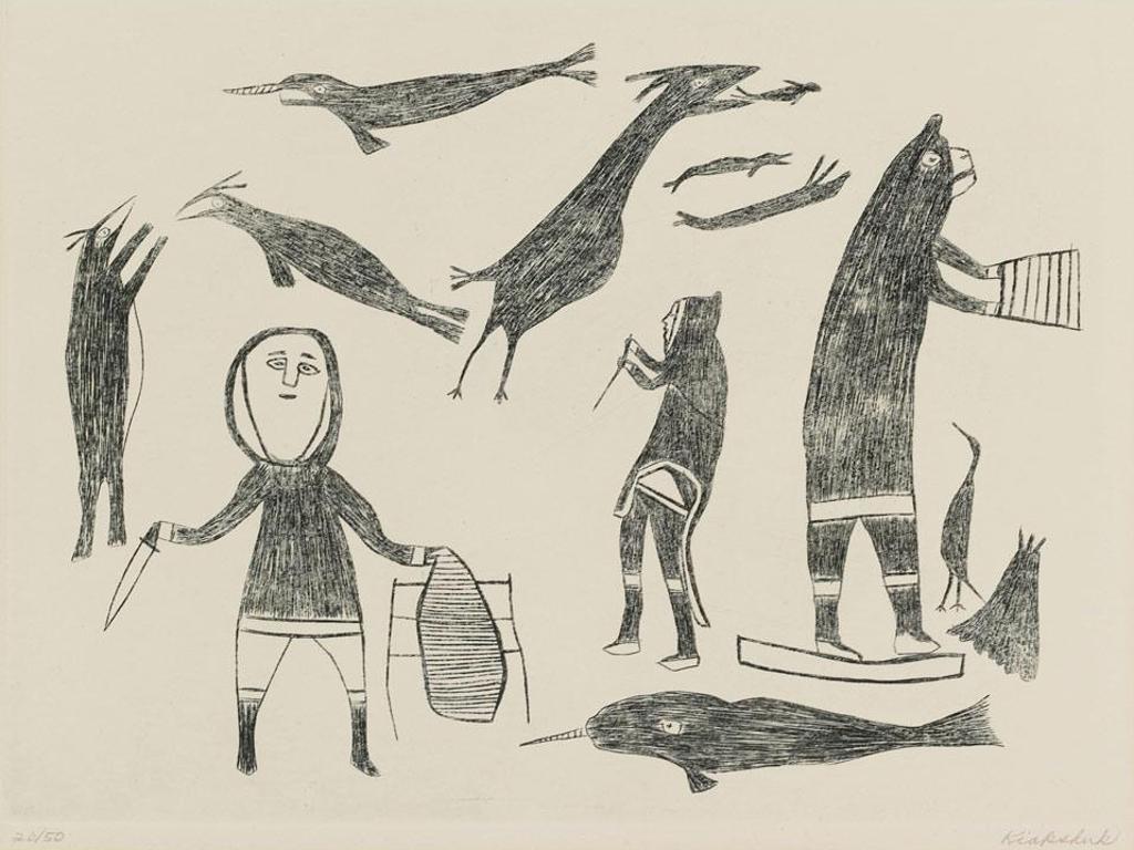 Kiakshuk (1886-1966) - Untitled