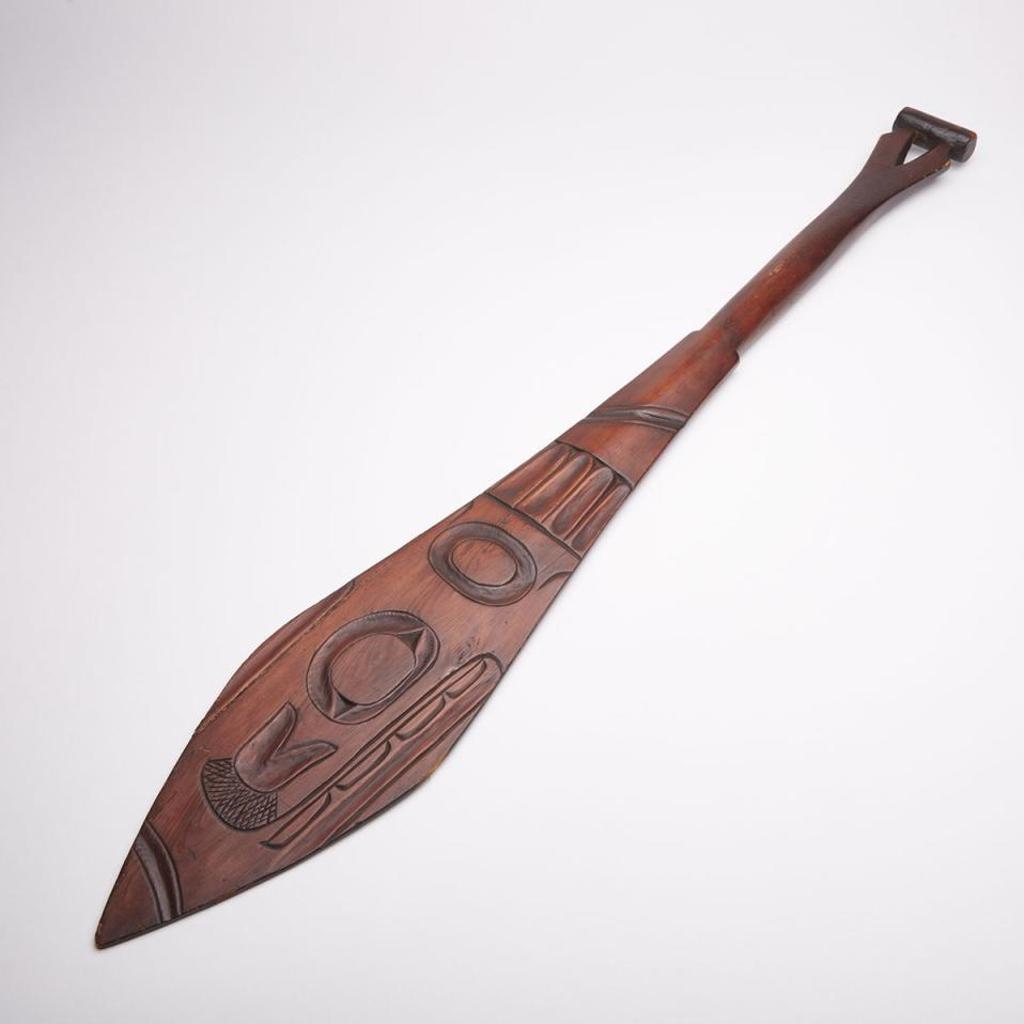 Northwest Coast Dance Paddle - Cedar Wood