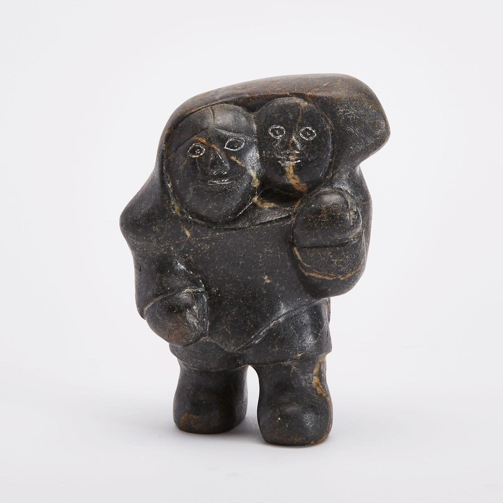 Mathew Aqigaaq (1940-2010) - Mother And Child