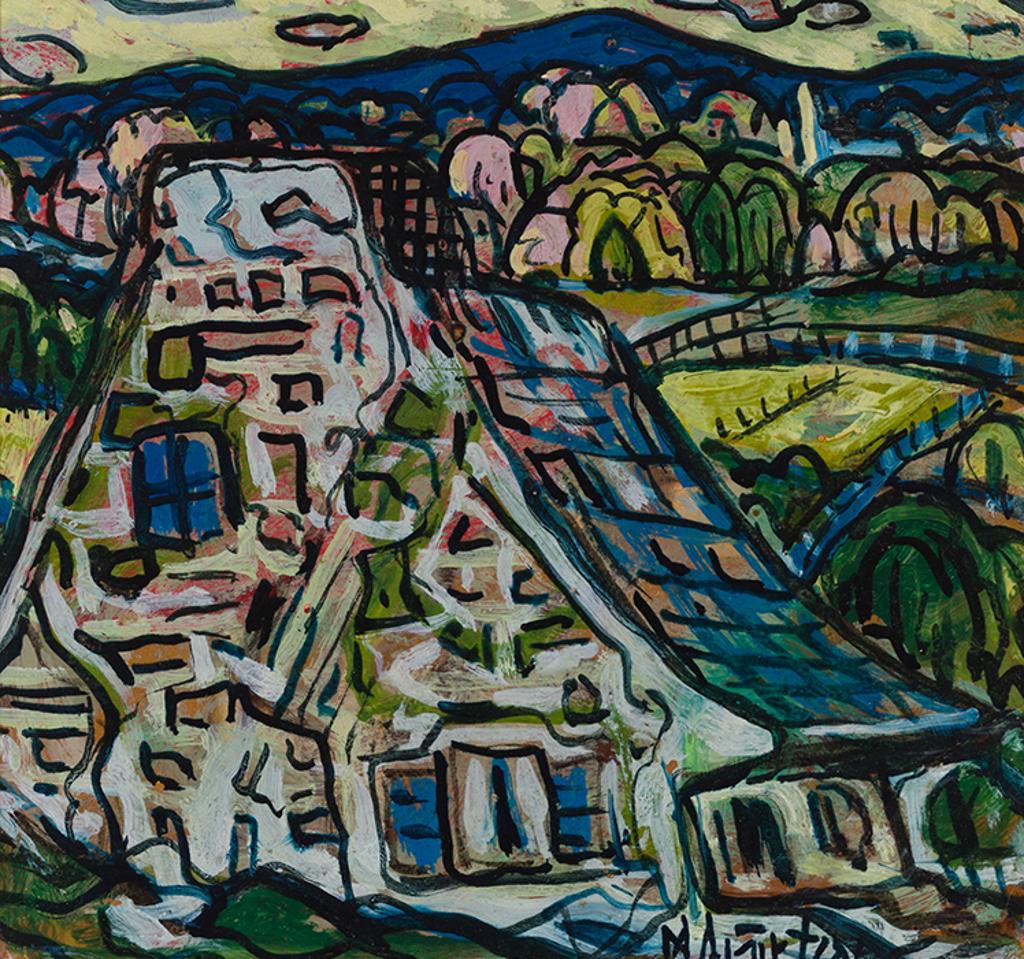 Marc-Aurèle Fortin (1888-1970) - Paysage des Laurentides