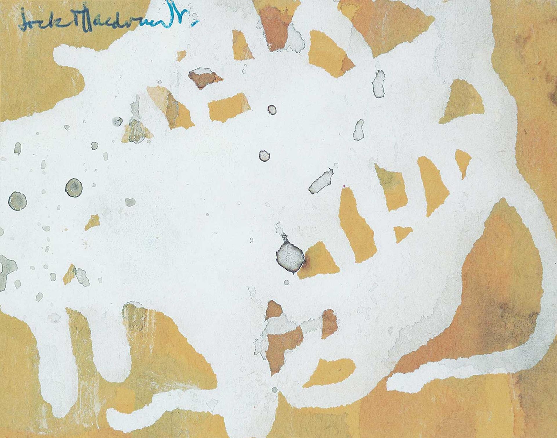 James (Jock) Williamson Galloway MacDonald (1897-1960) - Untitled - Little White Abstract