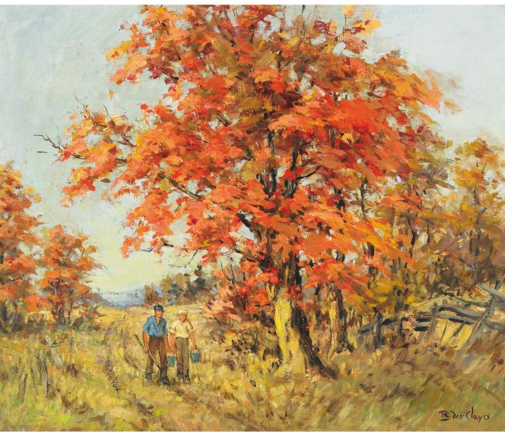 Berthe Des Clayes (1877-1968) - The Red Maple