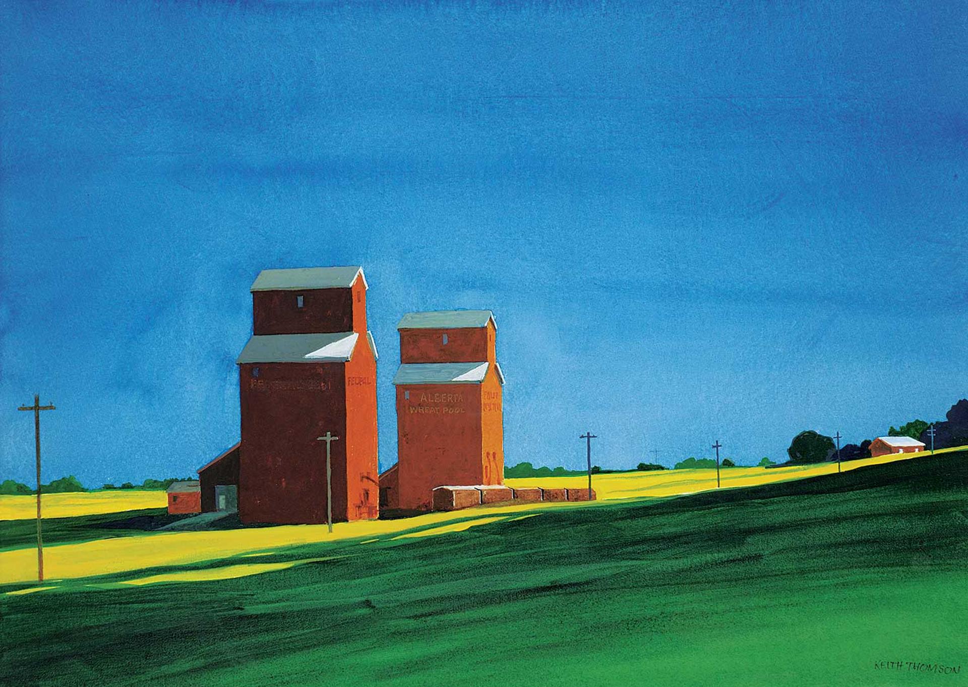 Keith L. Thomson (1934) - Canola Sunset
