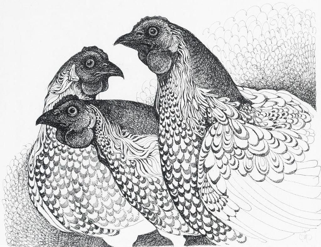 Lindee Climo (1948) - Chickens