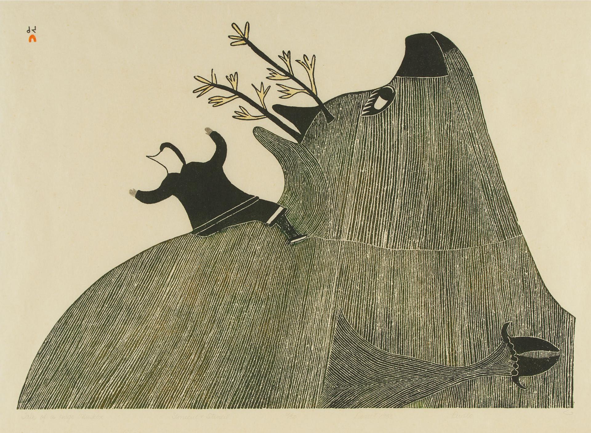 Pudlo Pudlat (1916-1992) - Tale Of A Huge Muskox