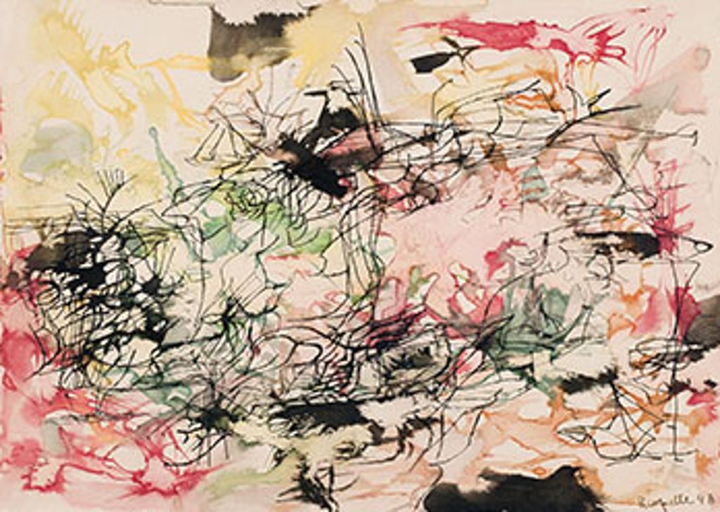 Jean-Paul Riopelle (1923-2002) - Composition