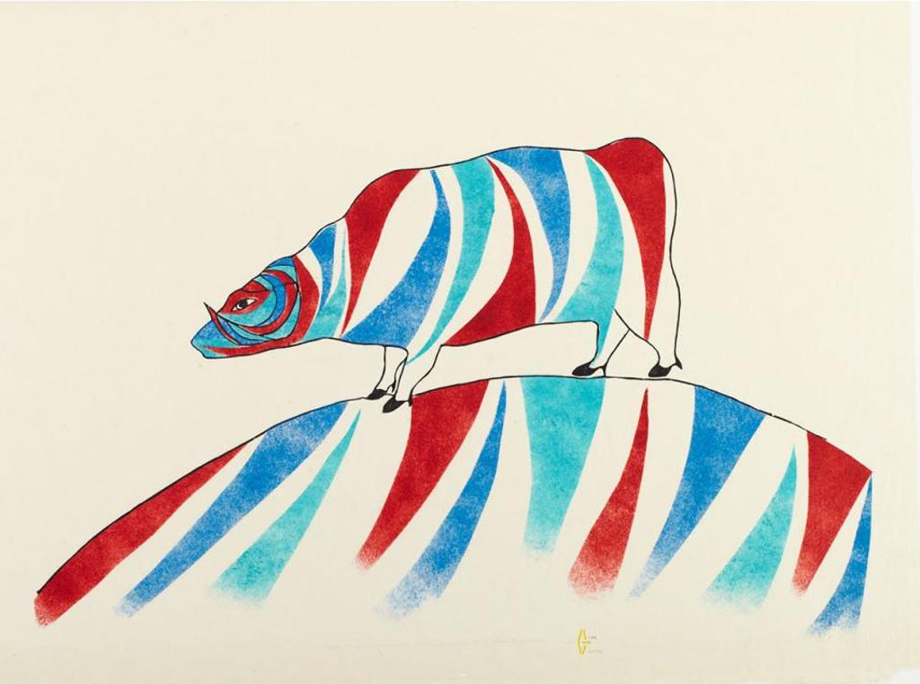 Martha Noah (1943) - Musk-Ox Under The Sun