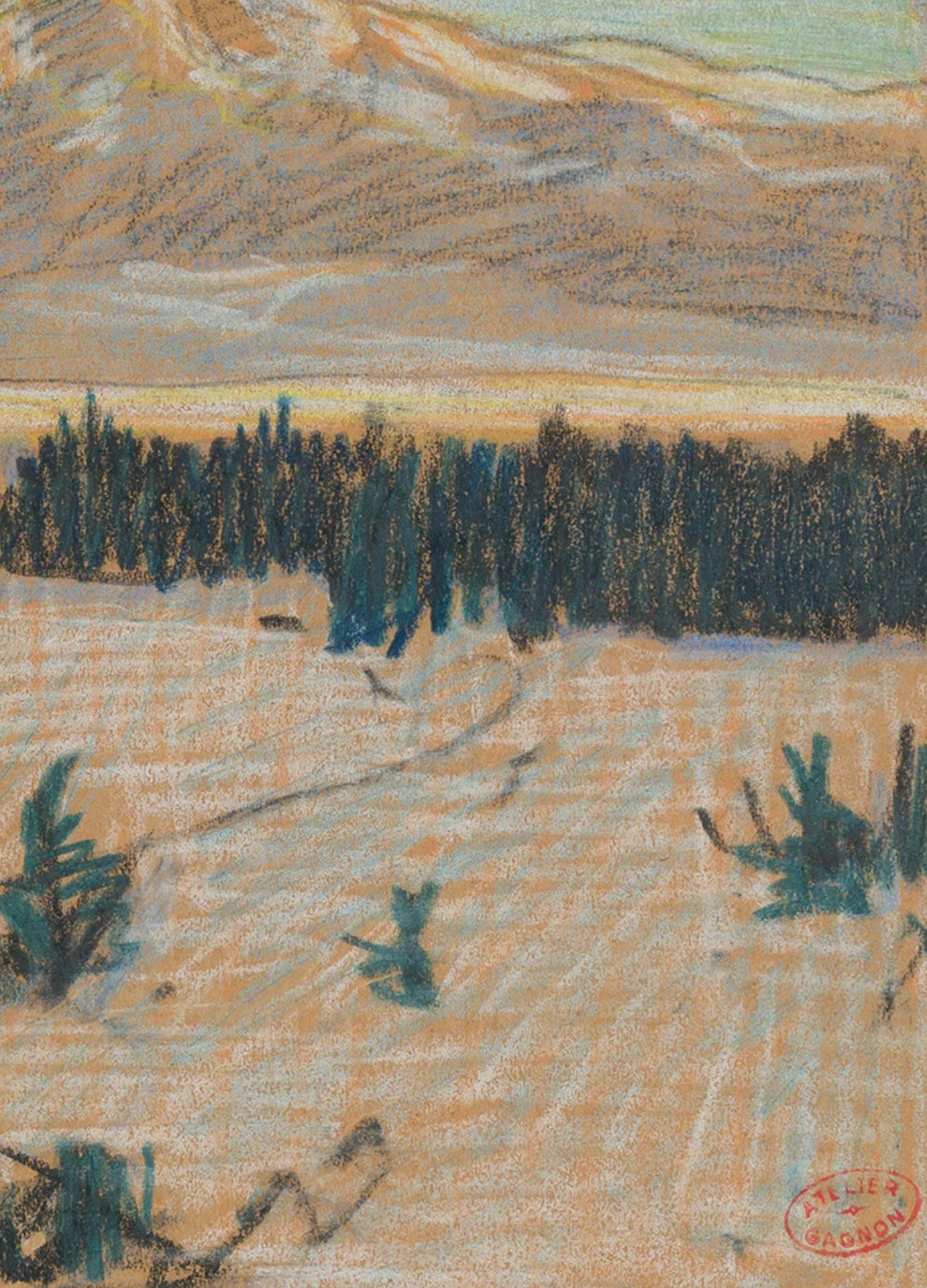 Clarence Alphonse Gagnon (1881-1942) - Spring, Laurentide Park