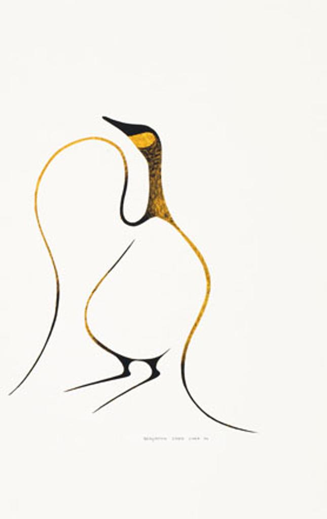 Benjamin Chee Chee (1944-1977) - Pregnant Goose